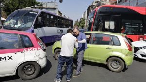 Transgender Seniors Who Work As Sex Workers In Mexico City Protest Against The Bike Lane On Calzada De Tlalpan Ahead Of The World Cup In Mexico