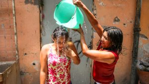 Celebrations of Holy Saturday (Sabado de Gloria) in the center of Mexico City