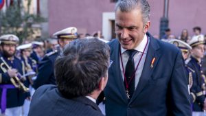 Almeida Participates On Holy Thursday In The Procession Of Jesus The Poor And Mary Most Holy Of The Sweet Name.