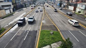 September 10, 2025, Paseo Tollocan Avenue in Toluca, with morning traffic on a weekday