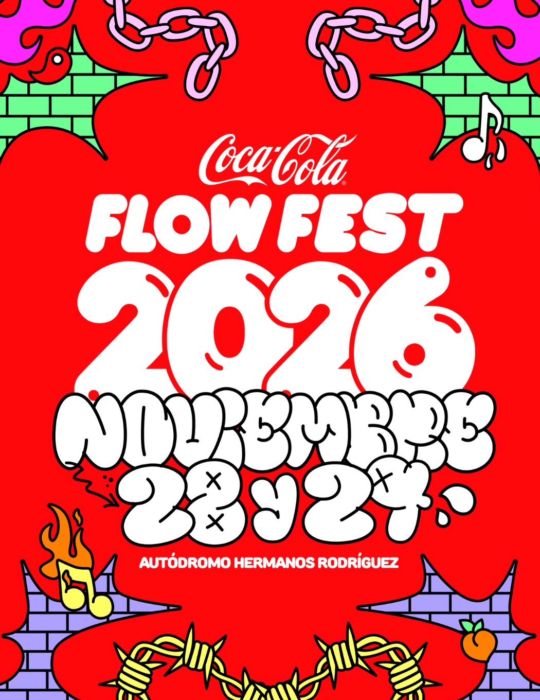 Coca Cola Flow Fest 2026 confirma fechas: ¿cuándo inicia la venta de