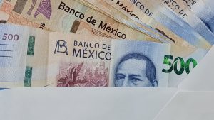 economy and finance with mexican money