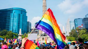Pride Flag Mexico 2022.