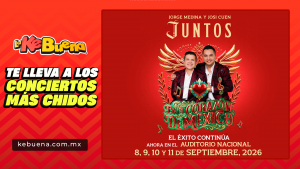 Jorge Medina y Josi Medina en el Auditorio Nacional