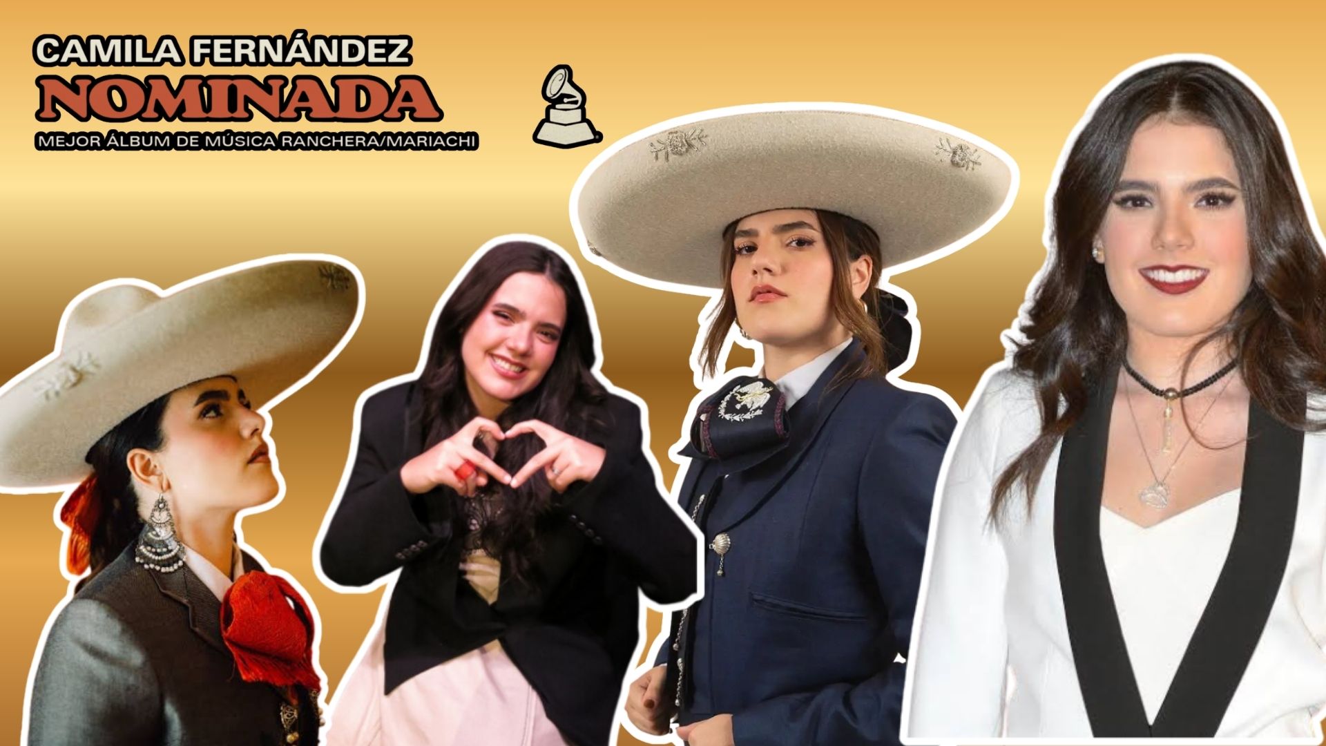 Camila Fernandéz nominada en Latin Grammy